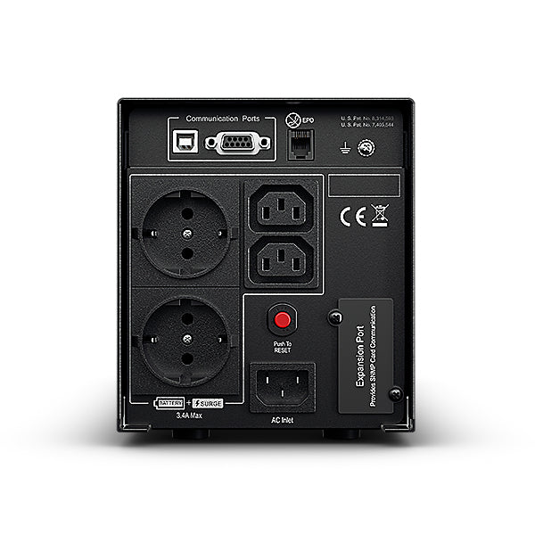 CyberPower PR750ELCDGR alimentation d'énergie non interruptible Interactivité de ligne 0,75 kVA 675 W 4 sortie(s) CA