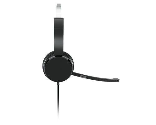 Lenovo 100 Mono Casque Avec fil Arceau Bureau/Centre d'appels USB Type-A Noir