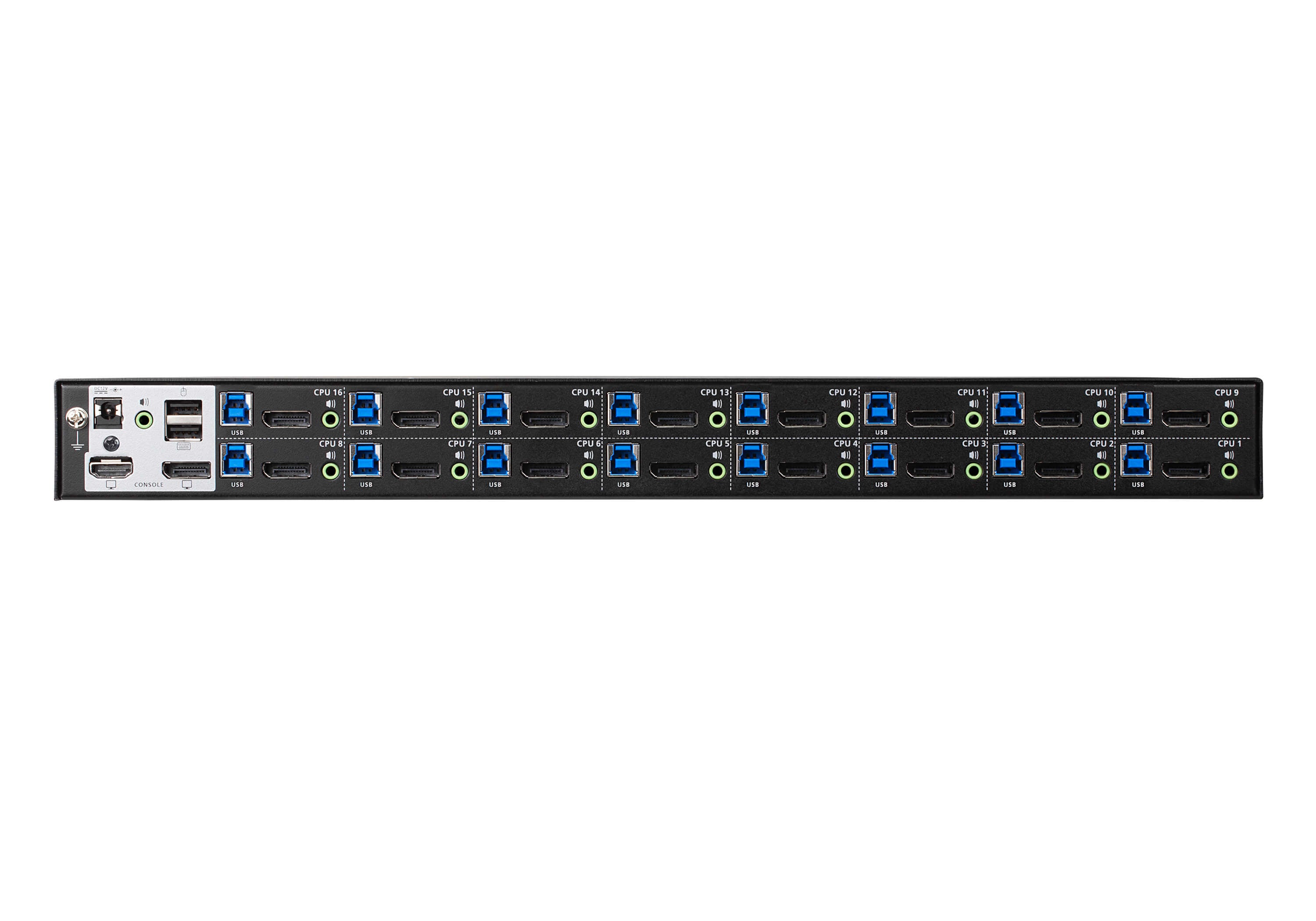 ATEN CS19216-AT-G commutateur écran, clavier et souris Noir