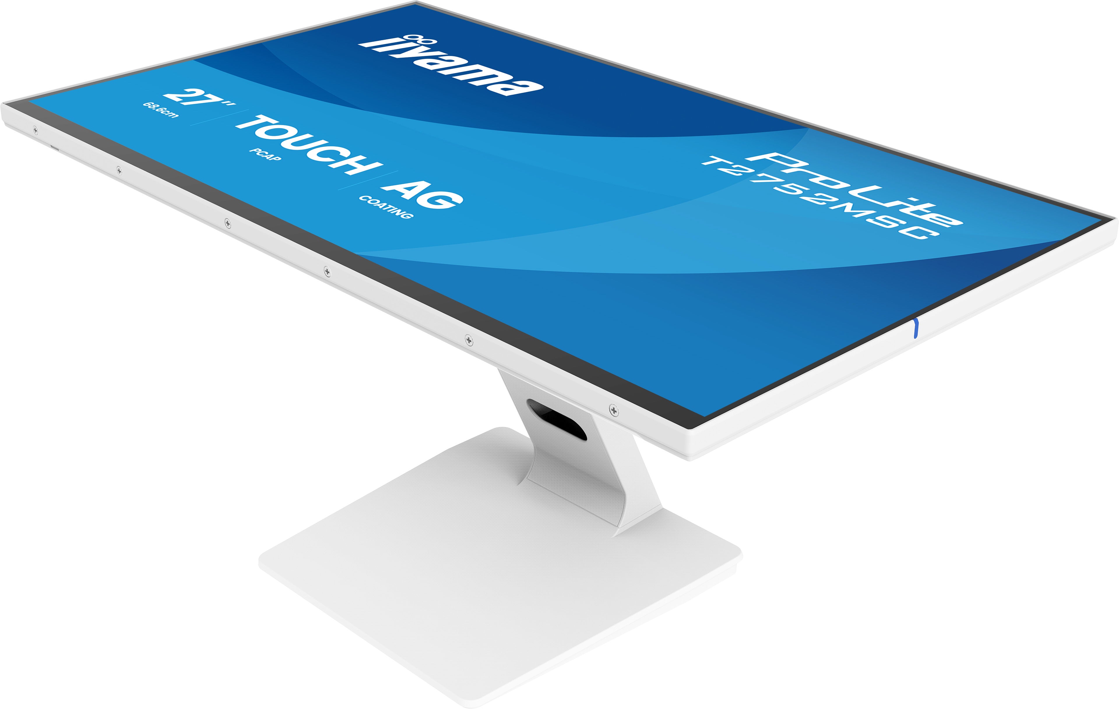 "iiyama ProLite T2752MSC-W1AG écran plat de PC 68,6 cm (27"") 1920 x 1080 pixels Full HD LCD Écran tactile Blanc"