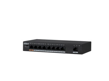Dahua PFS3009-8ET1GT-96-V2 Switch de bureau non géré 9 ports avec PoE 8 ports