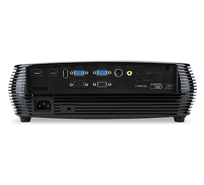 ACER X1228H DLP Projector XGA 1024x768 4500 ANSI Lumen 20.000:1 6.000h HDMI VGA RCA USB 220Watt Philips UHP black