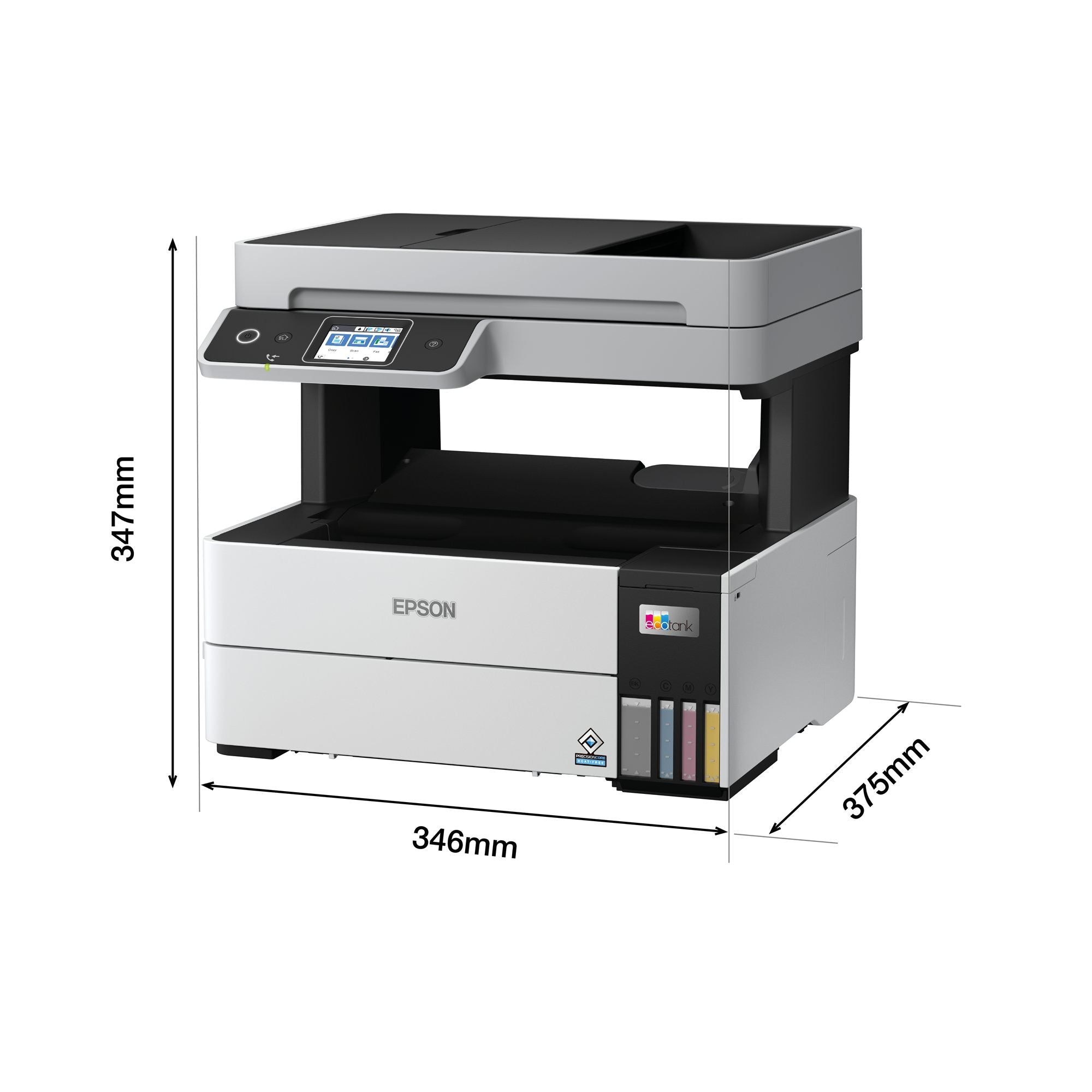 EPSON EcoTank ET-5170 MFP colour ink-jet A4 210x297mm A4 17ppm print 250 sheets USB LAN Wi-Fi