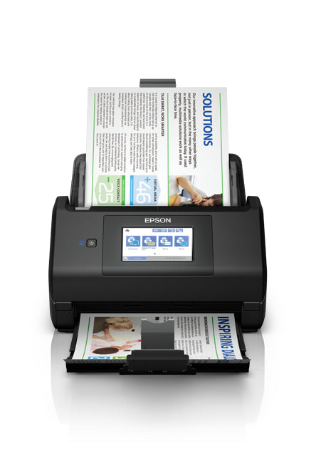 EPSON WorkForce ES-580W Document scanner Contact Image Sensor CIS Duplex 600x600dpi 35ppm ADF 100sheets 4000scans/d USB Wi-Fi