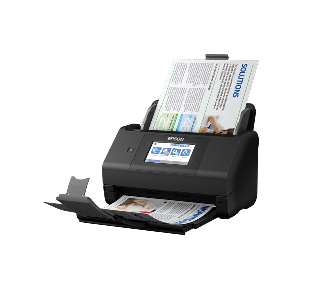 EPSON WorkForce ES-580W Document scanner Contact Image Sensor CIS Duplex 600x600dpi 35ppm ADF 100sheets 4000scans/d USB Wi-Fi
