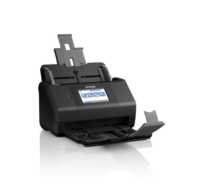 EPSON WorkForce ES-580W Document scanner Contact Image Sensor CIS Duplex 600x600dpi 35ppm ADF 100sheets 4000scans/d USB Wi-Fi