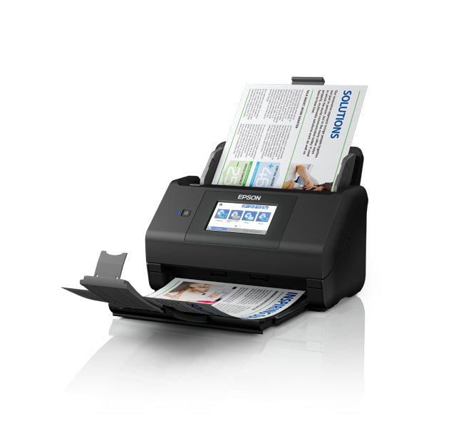 EPSON WorkForce ES-580W Document scanner Contact Image Sensor CIS Duplex 600x600dpi 35ppm ADF 100sheets 4000scans/d USB Wi-Fi