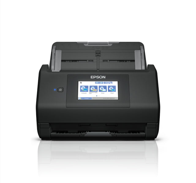 EPSON WorkForce ES-580W Document scanner Contact Image Sensor CIS Duplex 600x600dpi 35ppm ADF 100sheets 4000scans/d USB Wi-Fi