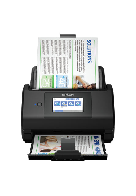 EPSON WorkForce ES-580W Document scanner Contact Image Sensor CIS Duplex 600x600dpi 35ppm ADF 100sheets 4000scans/d USB Wi-Fi