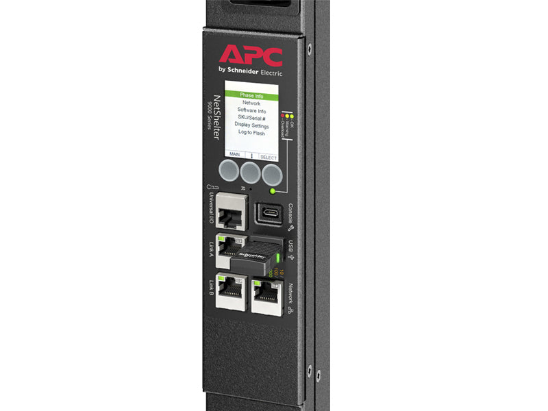 APC Rack PDU 9000 Switched ZeroU 11.0kW 230V 21 C13 & 3 C19