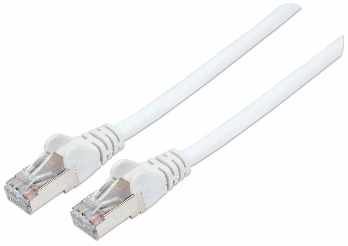 Intellinet 741927 câble de réseau Blanc 15 m Cat7 S/FTP (S-STP) Rond