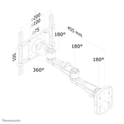 Wall Mount 10-40" Full Motion SILVER