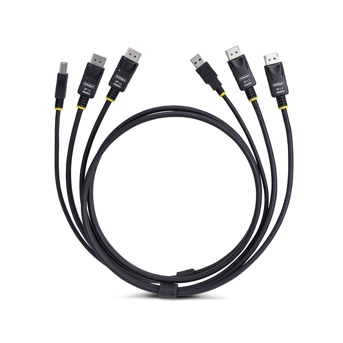 Dual-DP/USB KVM Cable