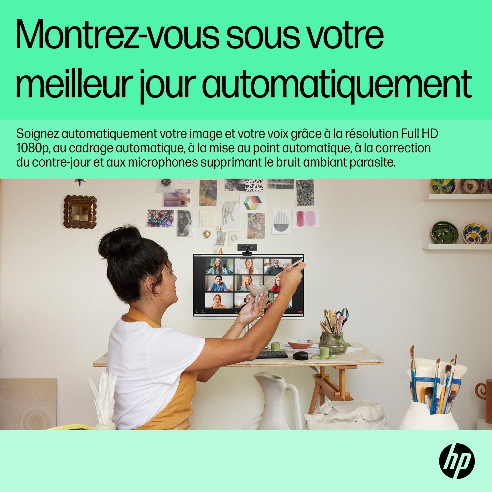 HP 620 FHD Webcam EMEA-INTL English Loc-