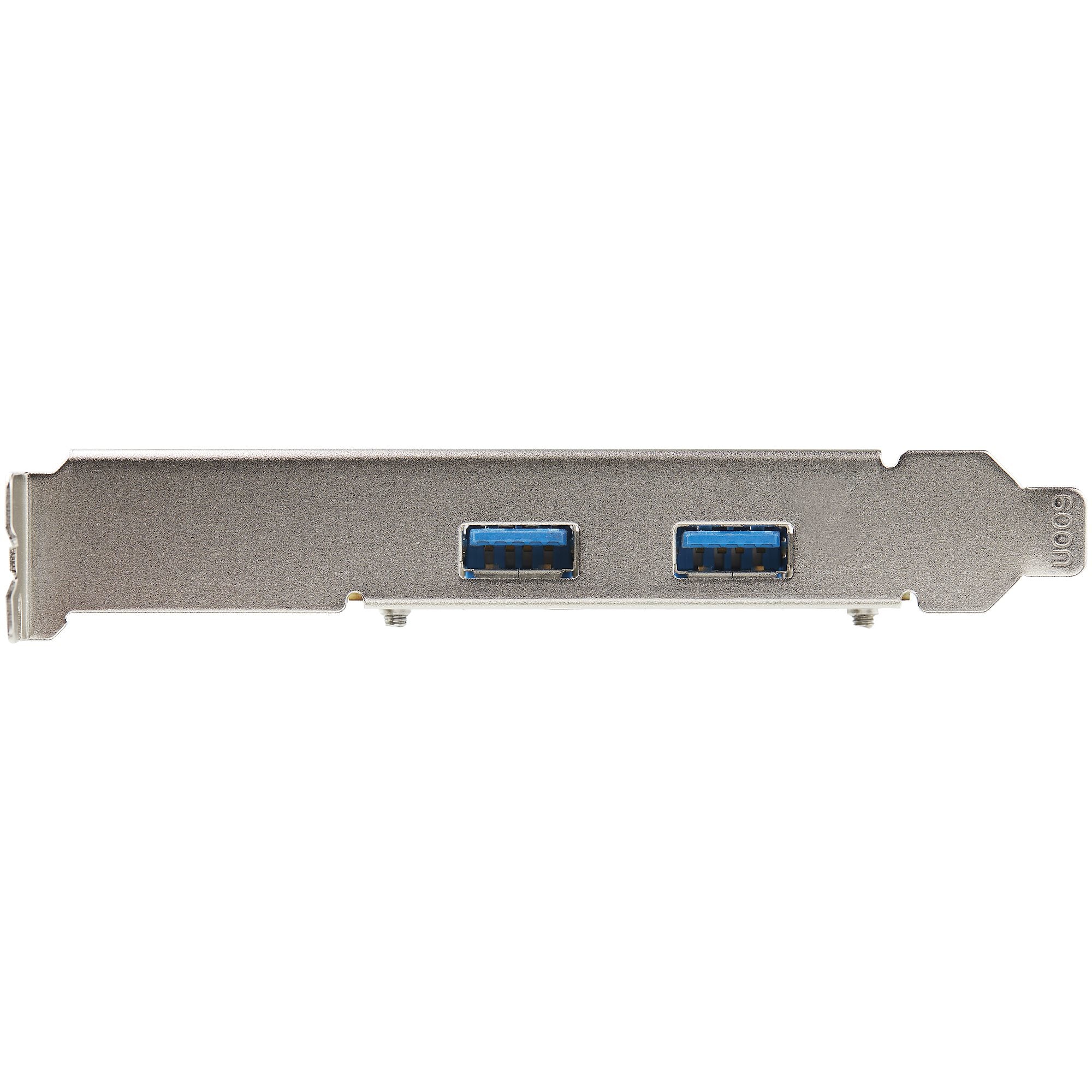 2 Port USB PCIe Card 10Gbps/port - USB-A