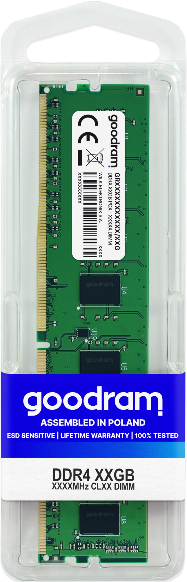Module de mémoire Goodram GR3200D464L22/16G 16 Go 1 x 16 Go DDR4
