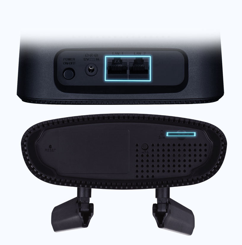 4G LTE Cat7 Wi-Fi AC1200 Router