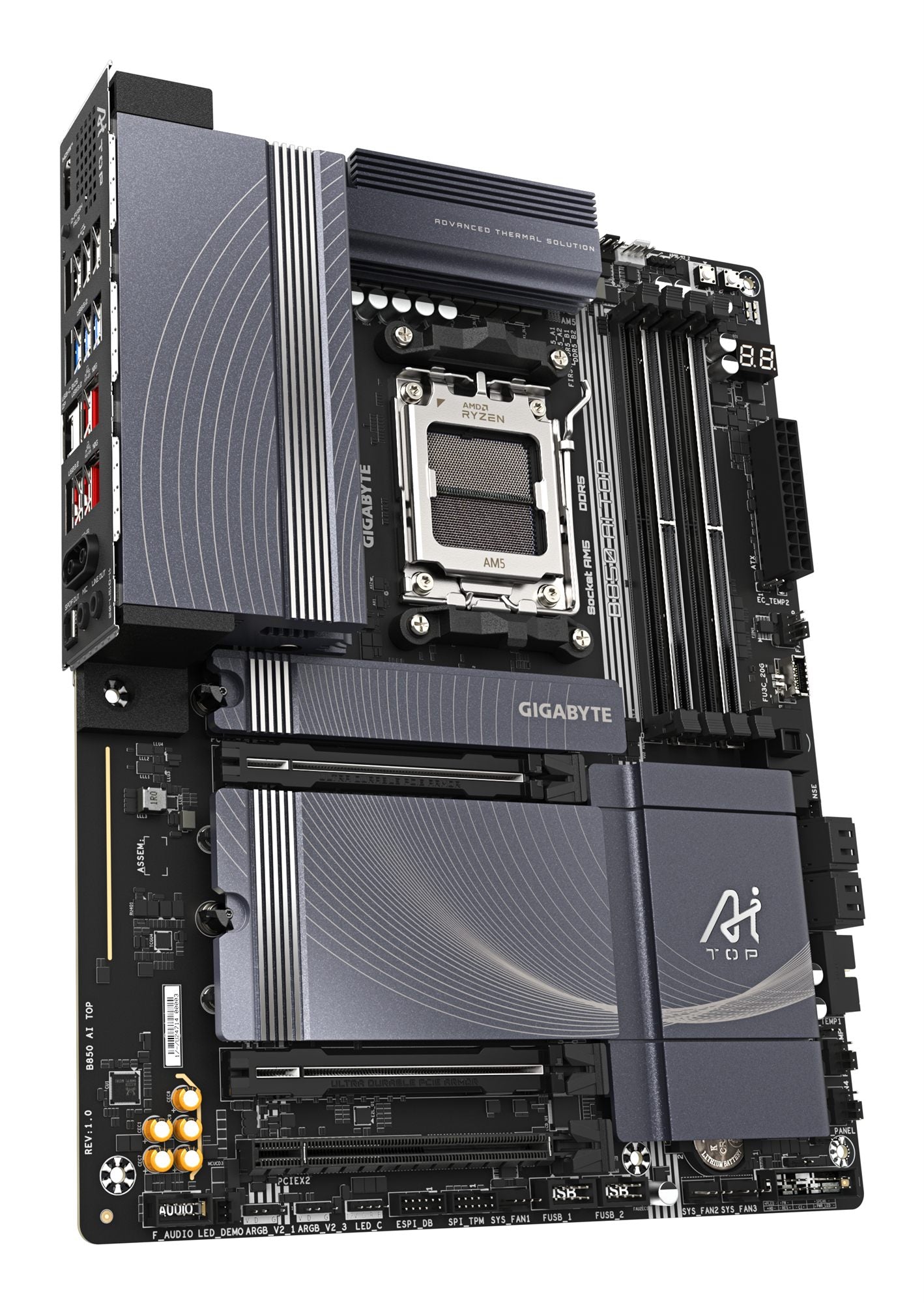 GIGABYTE B850 AI TOP carte mere AMD B850 Emplacement AM5 ATX