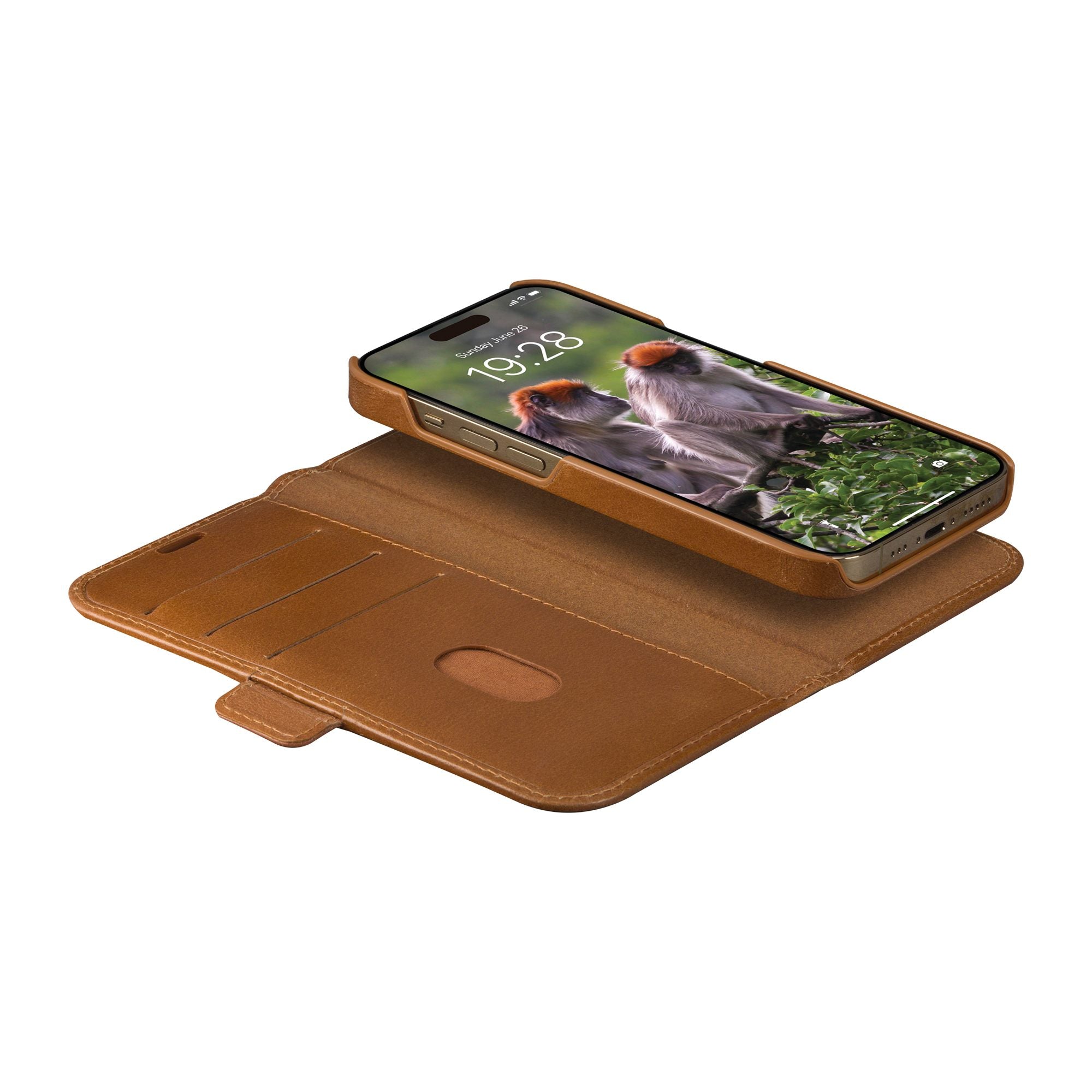 Lynge iPhone 15 Pro Tan