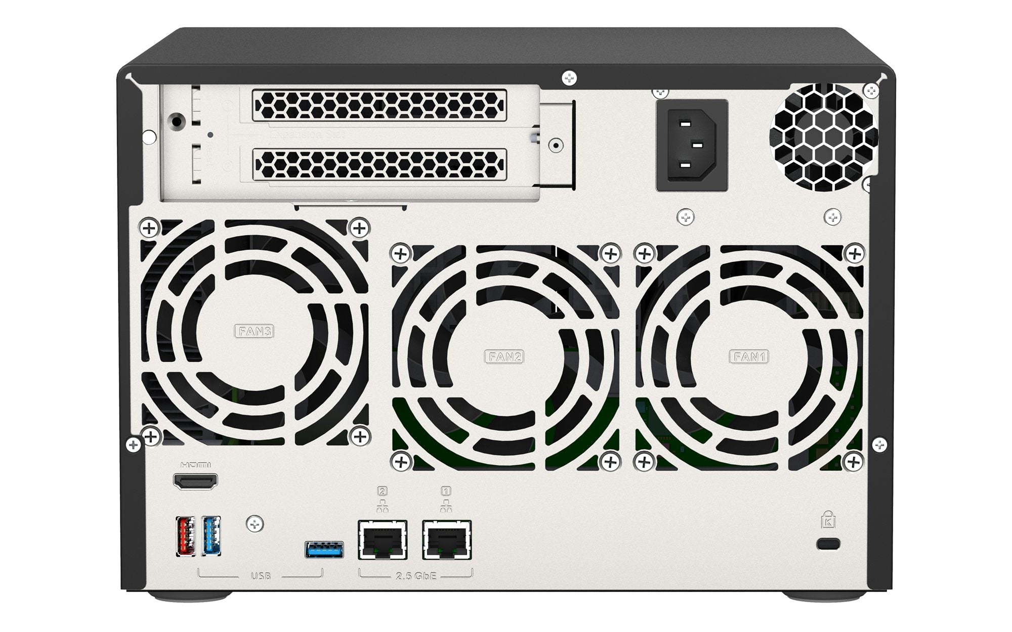 6-Bay NAS Zhaoxin KX-U6580 8GB RAM