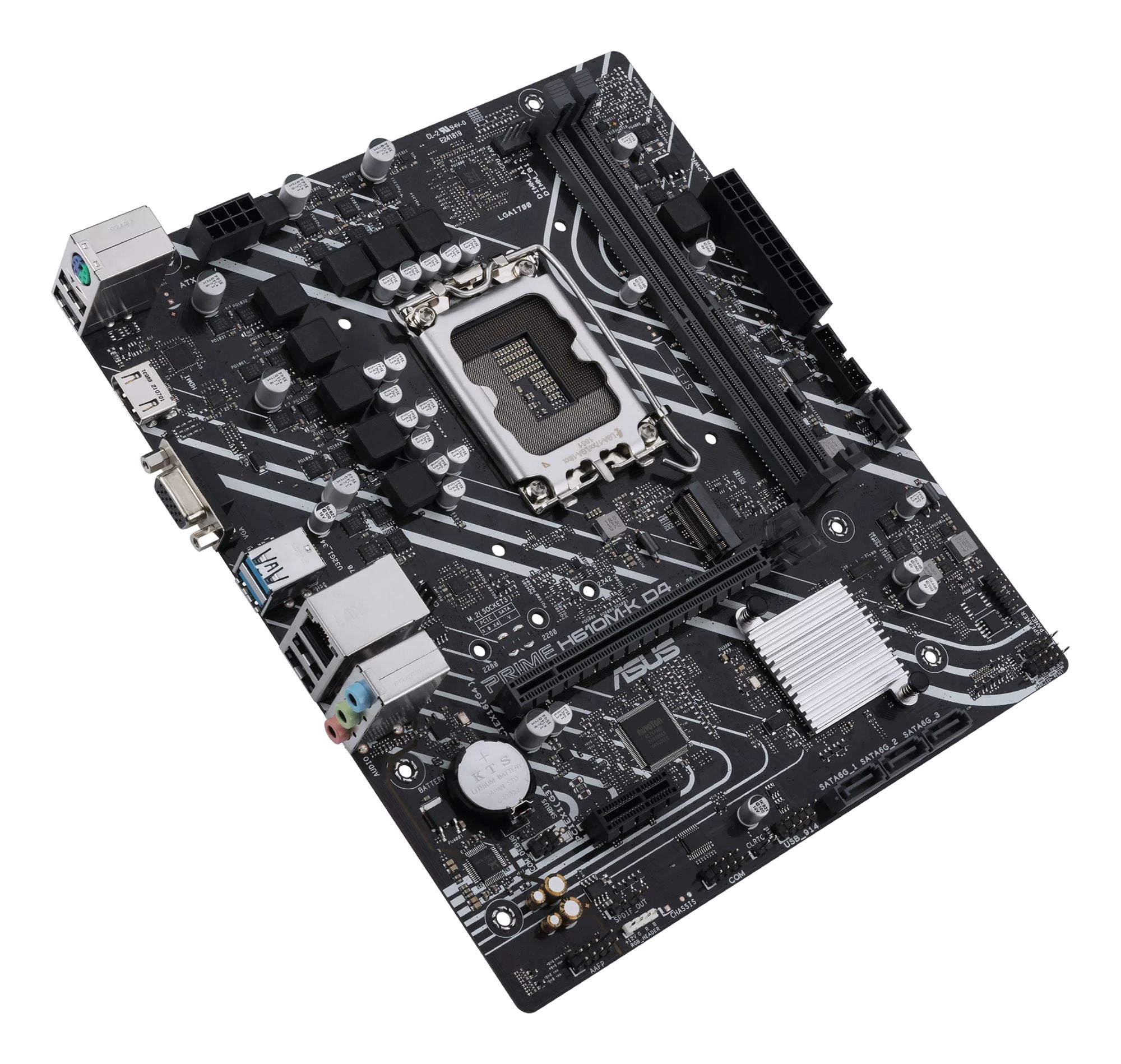 ASUS PRIME H610M-K D4 LGA1700 DDR4 mATX MB