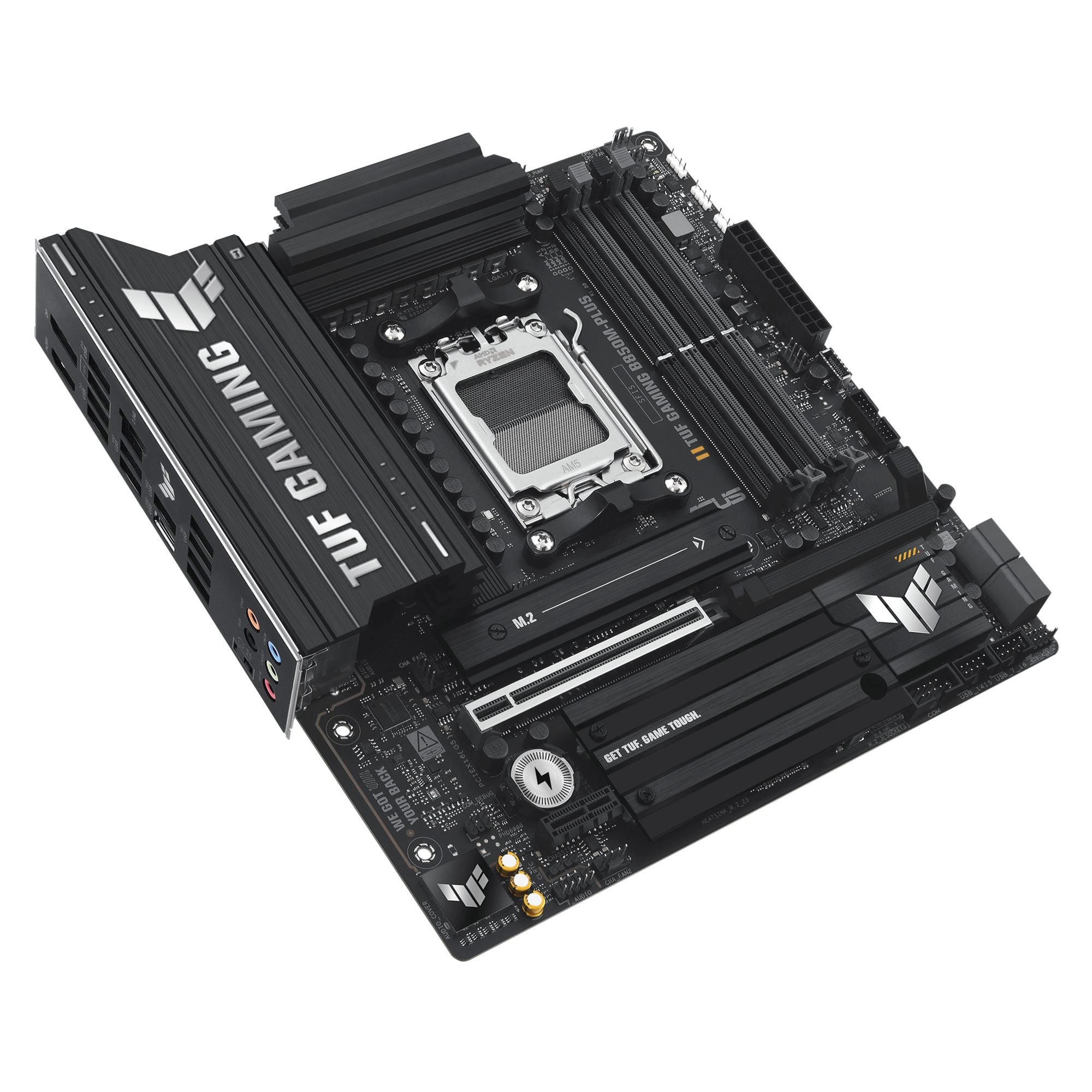 ASUS TUF GAMING B850M-PLUS AM5 DDR5 micro ATX MB 1xHDMI 1xDP 3xM.2 4xSATA