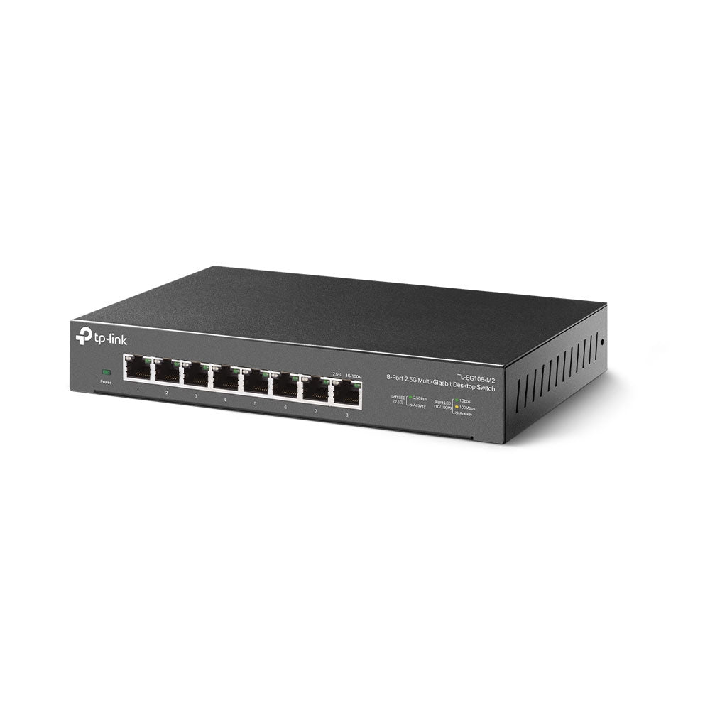 Omada 8-Port 2.5G Multi-Gigabit Desktop