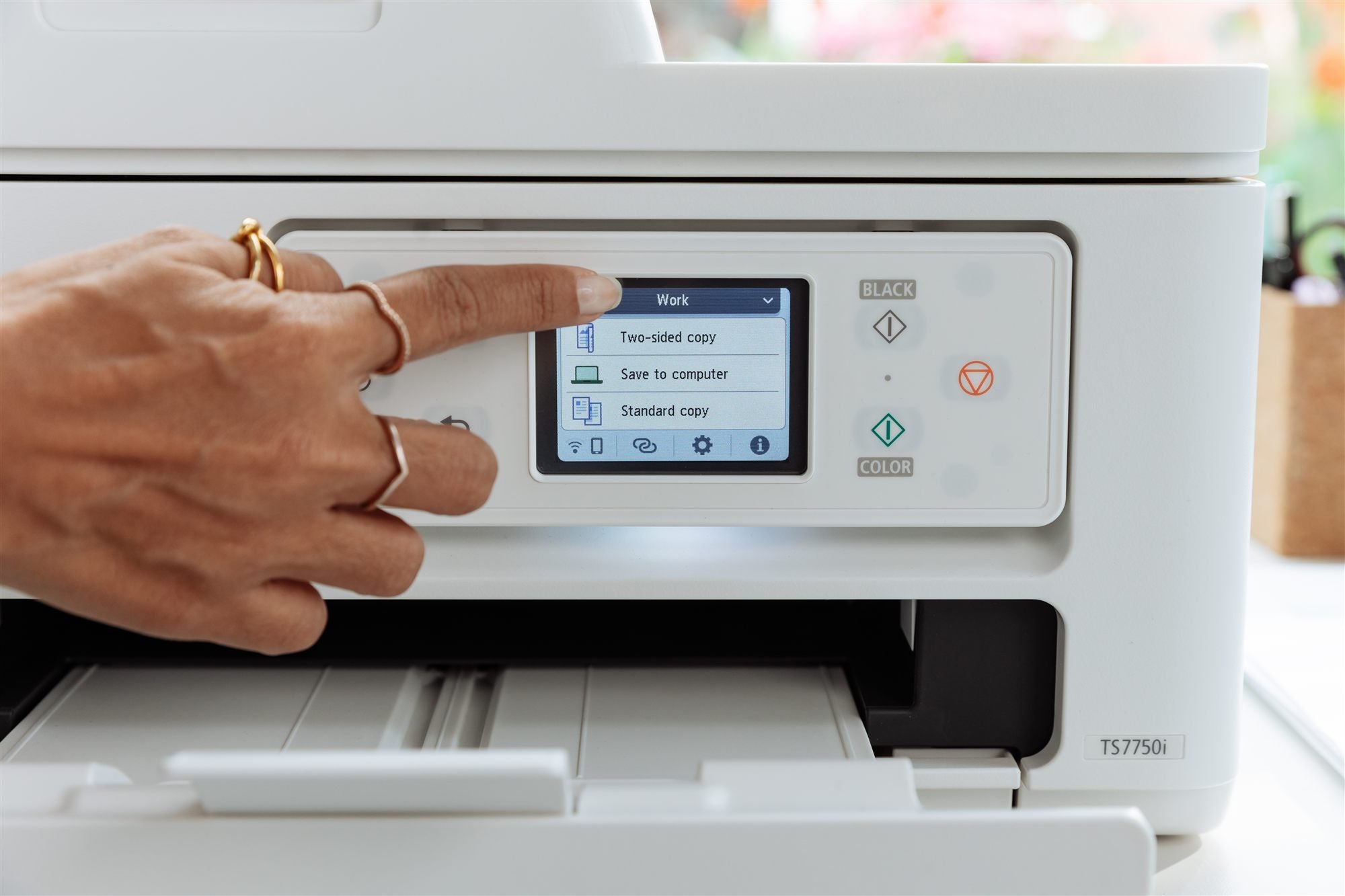 CANON PIXMA TS7750i MFP colour inkjet A4 15ipm Print 200sheets USB Wi-Fi