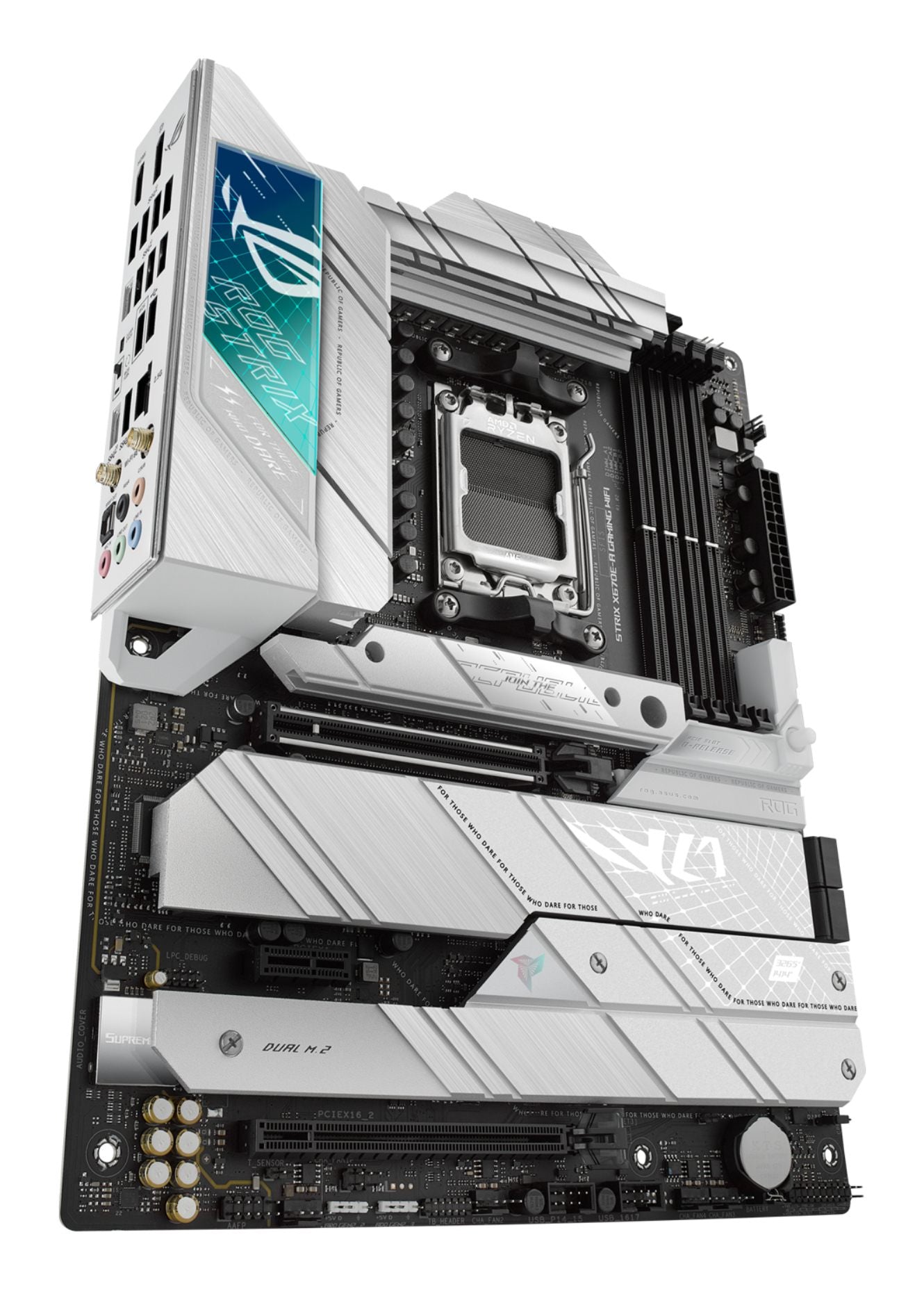 ASUS ROG STRIX X670E-A GAMING WIFI AM5 ATX MB 4xDIMM DDR5 4xM.2 4xSATA