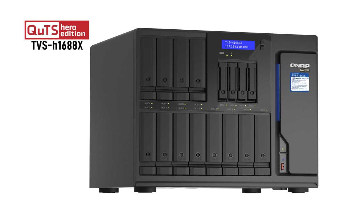 16-Bay TurboNAS Xeon W-1250 32GB RAM