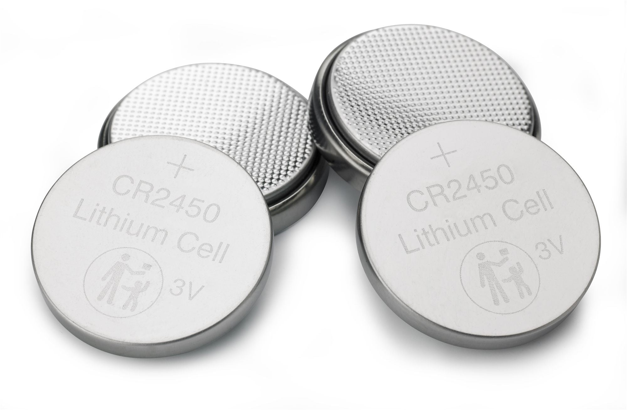 LITHIUM BATTERY CR2450 3V 4 PACK