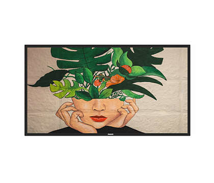 "Philips 98BDL4550D/00 Écran d'affichage dynamique Écran plat de signalisation numérique 2,48 m (97.5"") IPS Wifi 500 cd/m2 4K Ultra HD Noir Android 8.0"