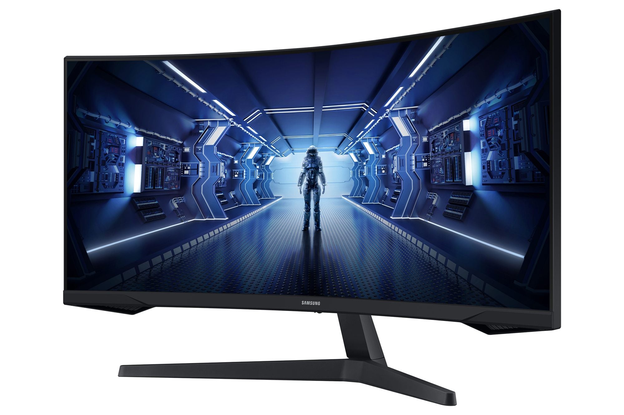 SAMSUNG ODYSSEY G5 - LC34G55T 34p 165Hz - Ecran gaming incurvé - UWQHD 3440x1440 - VA - 1ms - HDR10 - 250cd/m² - 2500 : 1 - HDMI- DP