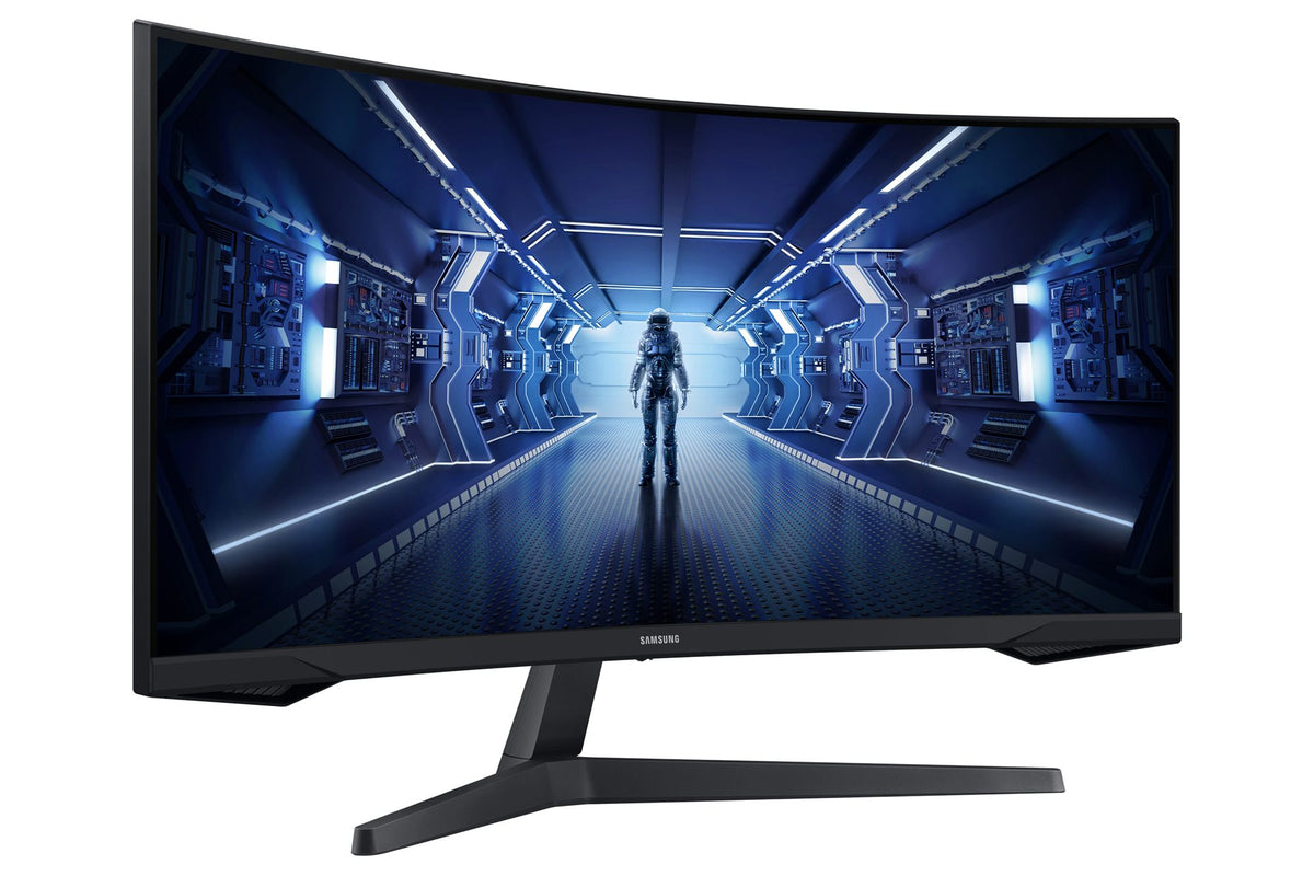 SAMSUNG ODYSSEY G5 - LC34G55T 34p 165Hz - Ecran gaming incurvé - UWQHD 3440x1440 - VA - 1ms - HDR10 - 250cd/m² - 2500 : 1 - HDMI- DP