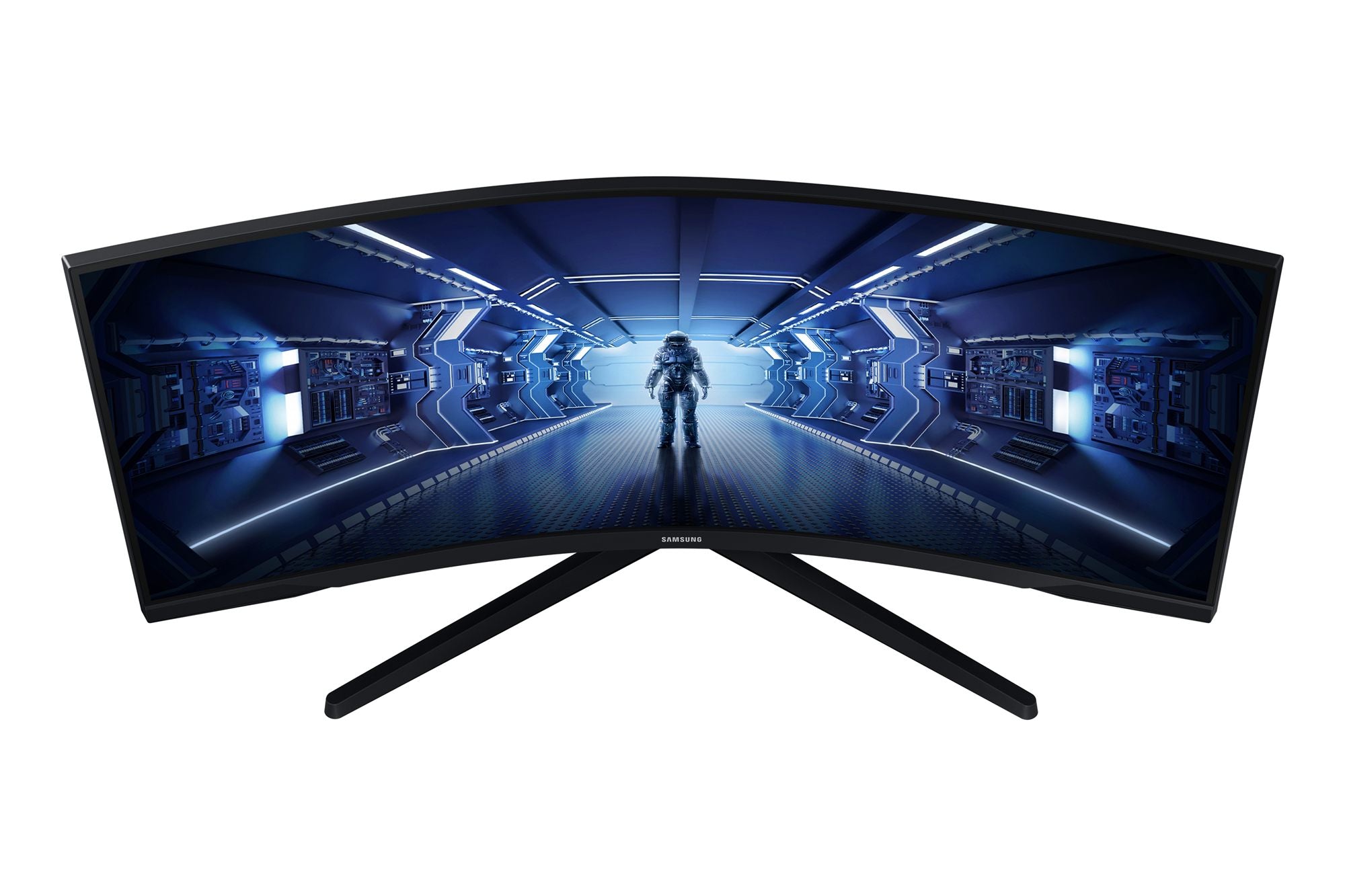 SAMSUNG ODYSSEY G5 - LC34G55T 34p 165Hz - Ecran gaming incurvé - UWQHD 3440x1440 - VA - 1ms - HDR10 - 250cd/m² - 2500 : 1 - HDMI- DP