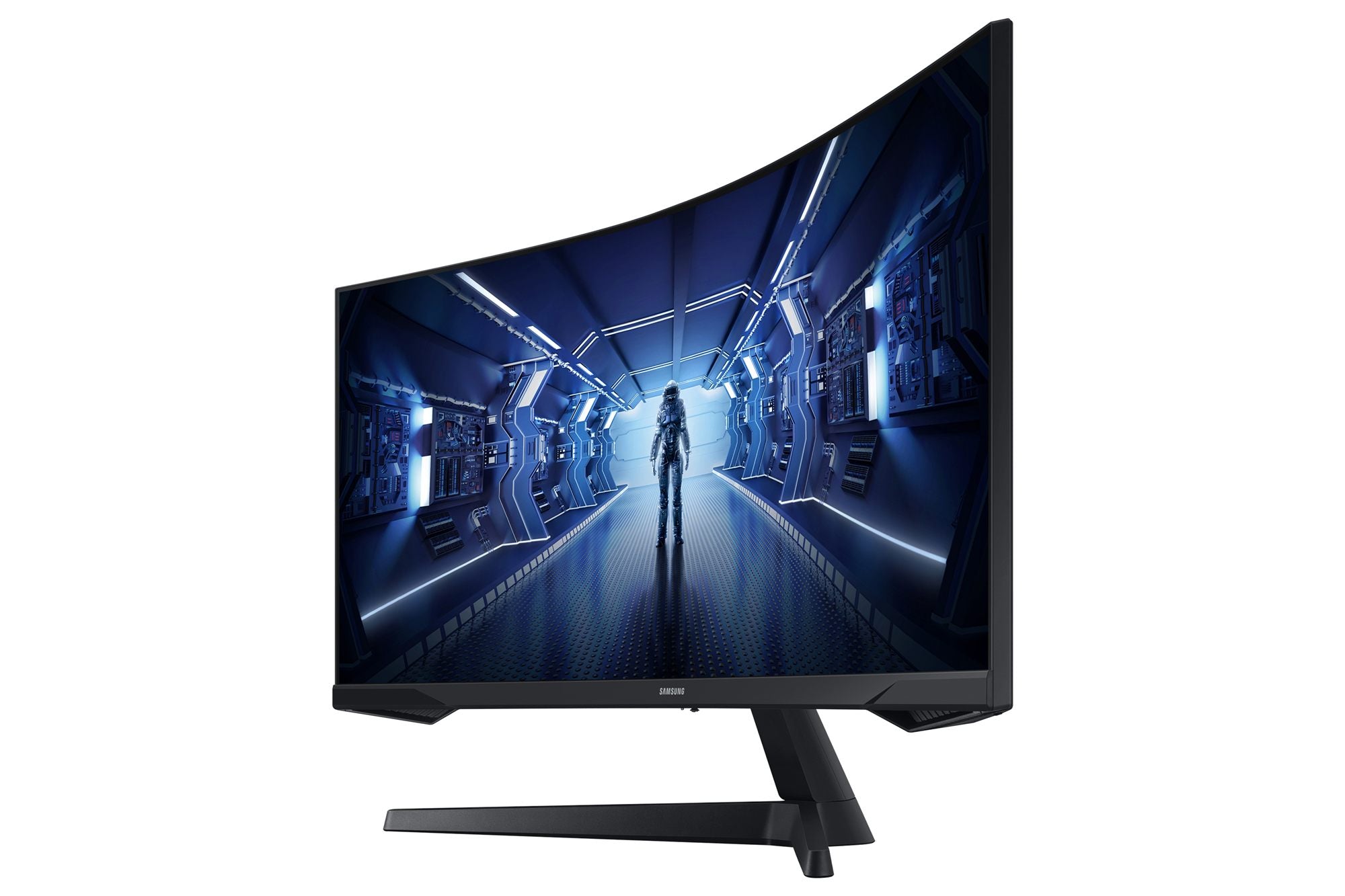 SAMSUNG ODYSSEY G5 - LC34G55T 34p 165Hz - Ecran gaming incurvé - UWQHD 3440x1440 - VA - 1ms - HDR10 - 250cd/m² - 2500 : 1 - HDMI- DP