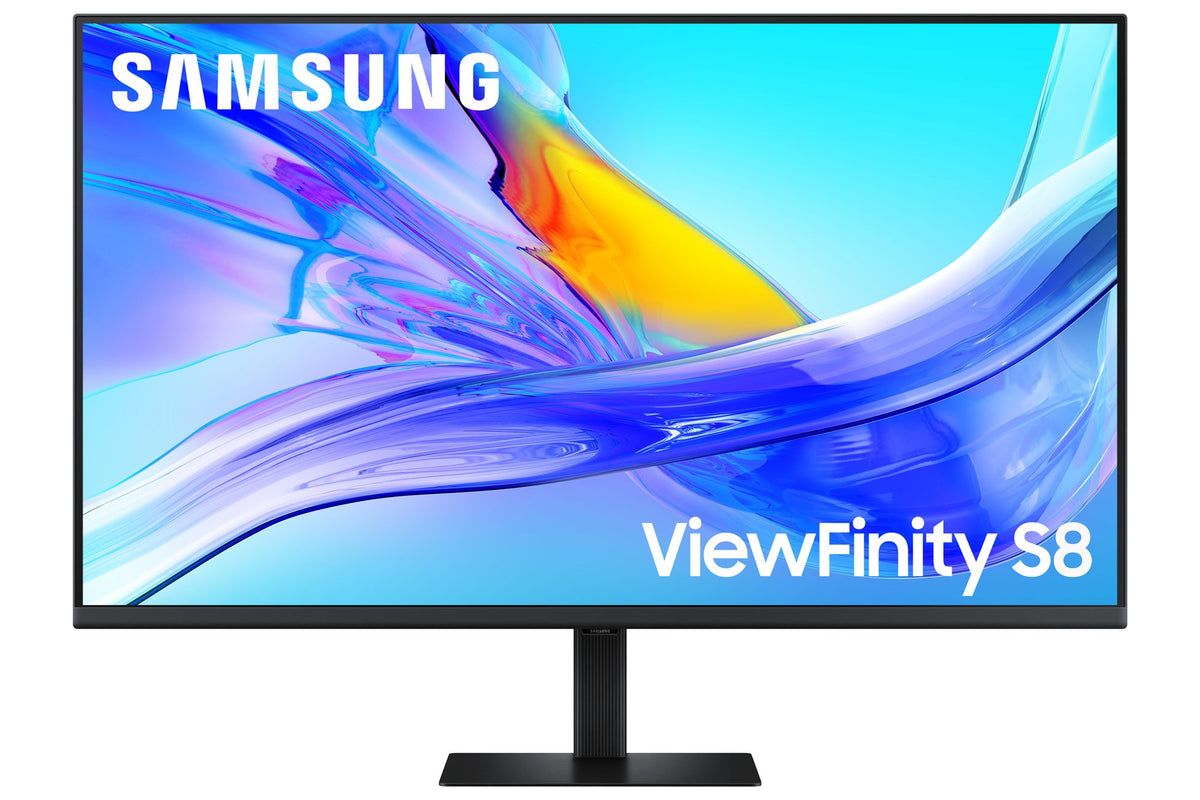 SAMSUNG ViewFinity S8 S37D804UAU - Ecran 37"- 4K - 3840 x 2160 UHD @ 60 Hz - VA - 350 cd/m²- HDR10 - 5ms - HDMI, DP, USB-C, LAN, KVM