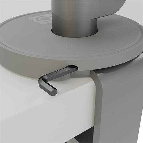 Chief Dynamic Monitor Arm 2 Monitor, Silver Color
