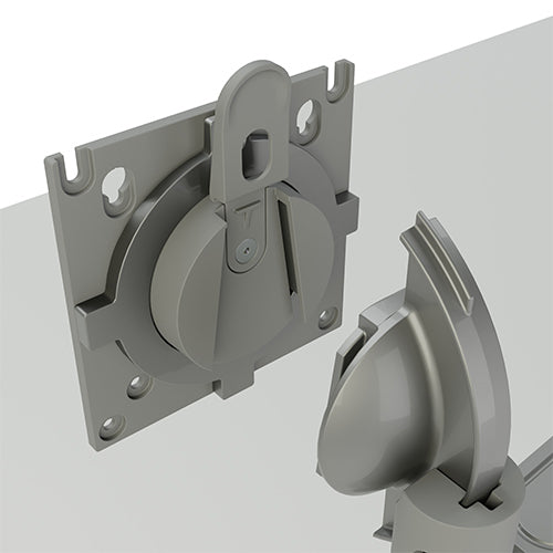Chief Dynamic Monitor Arm 1 Monitor, Silver Color