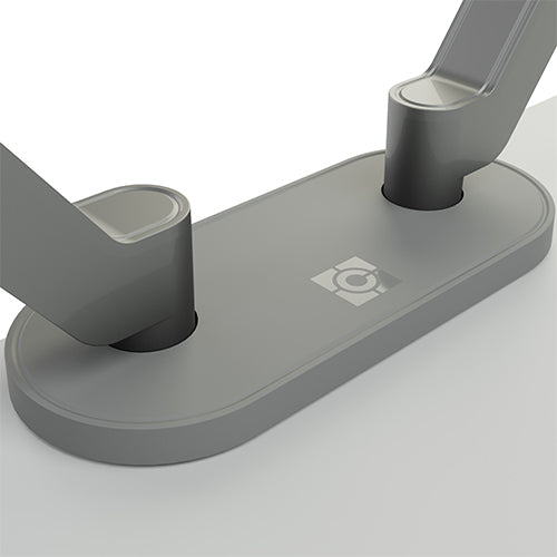 Chief Dynamic Monitor Arm 2 Monitor, Silver Color