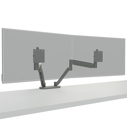 Chief Dynamic Monitor Arm 2 Monitor, Silver Color
