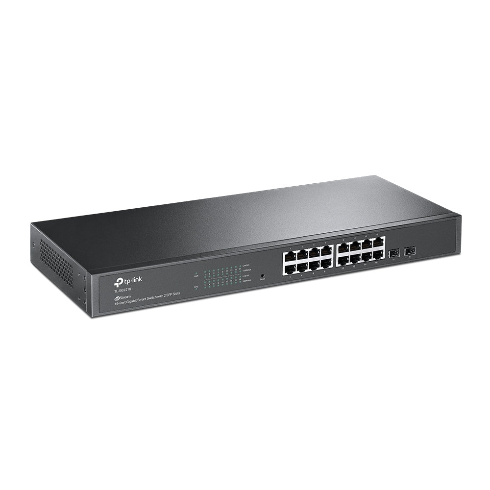 TP-Link JetStream TL-SG2218 commutateur réseau Géré L2/L2+ Gigabit Ethernet (10/100/1000) 1U Noir