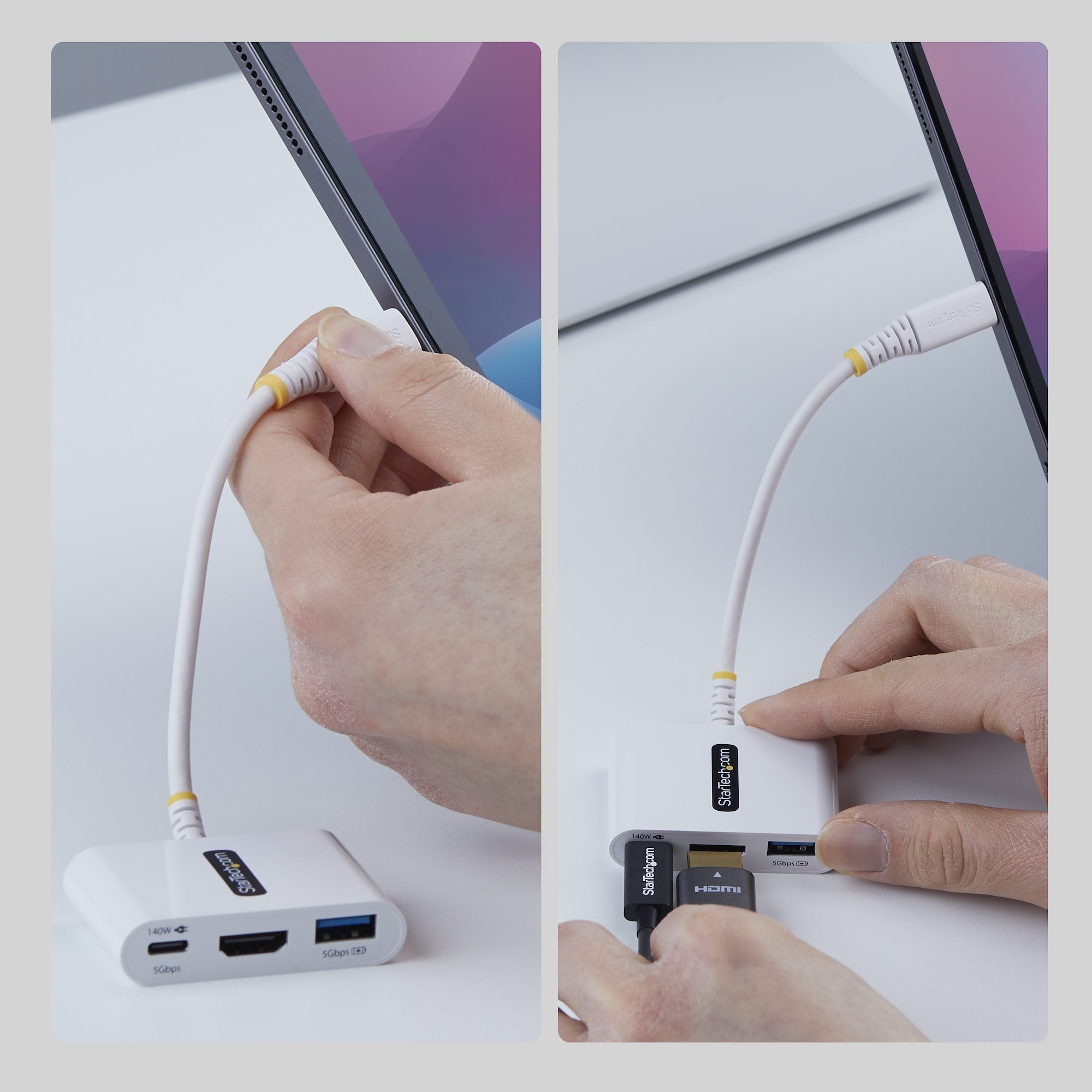 USB-C HDMI Multiport Hub 140W