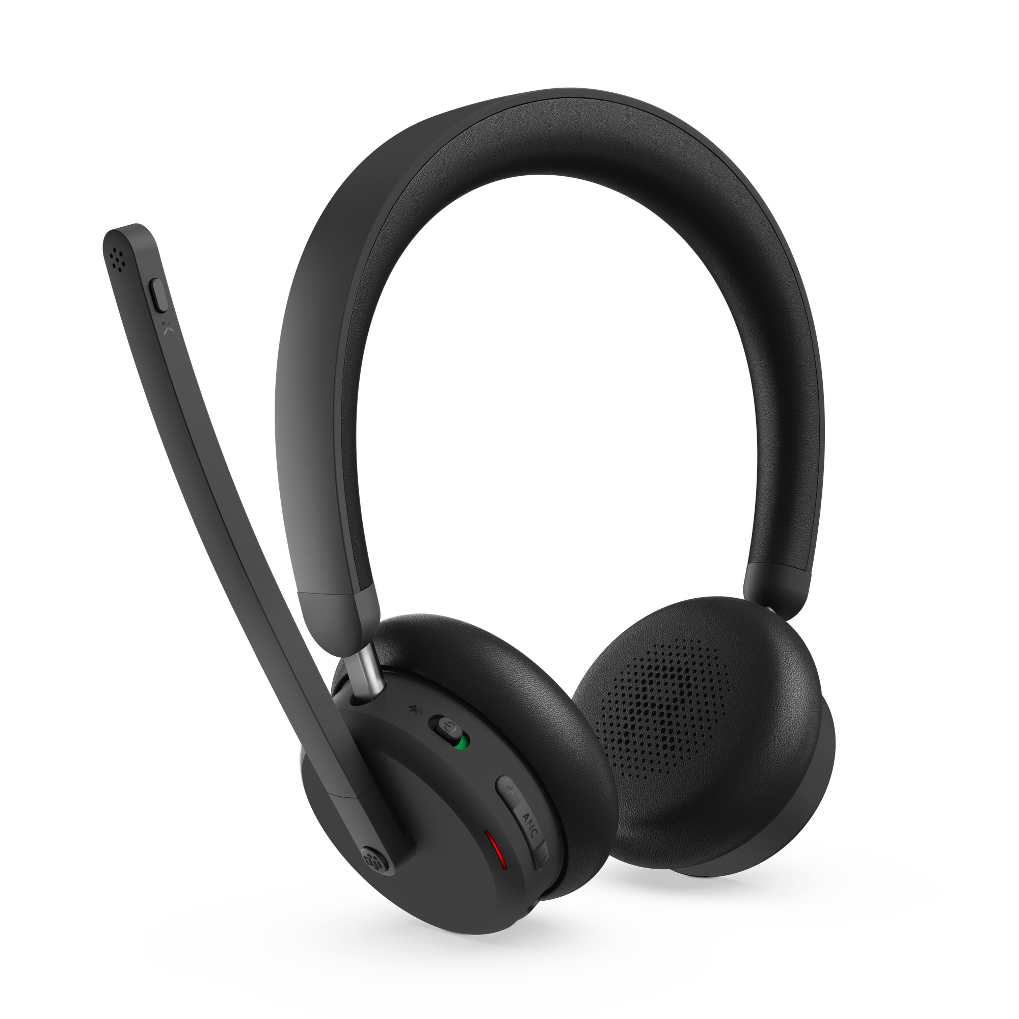 LENOVO 6550 Headset on-ear Bluetooth wireless active noise cancelling USB-C black Certified for Microsoft Teams