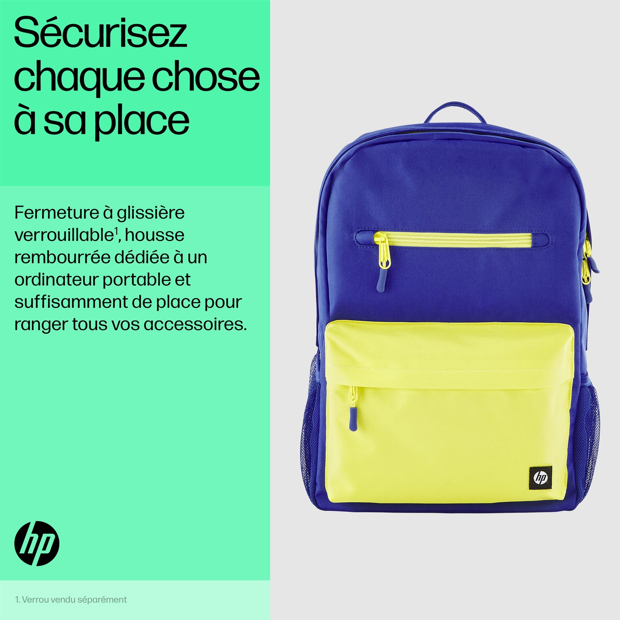HP Campus Blue Backpack