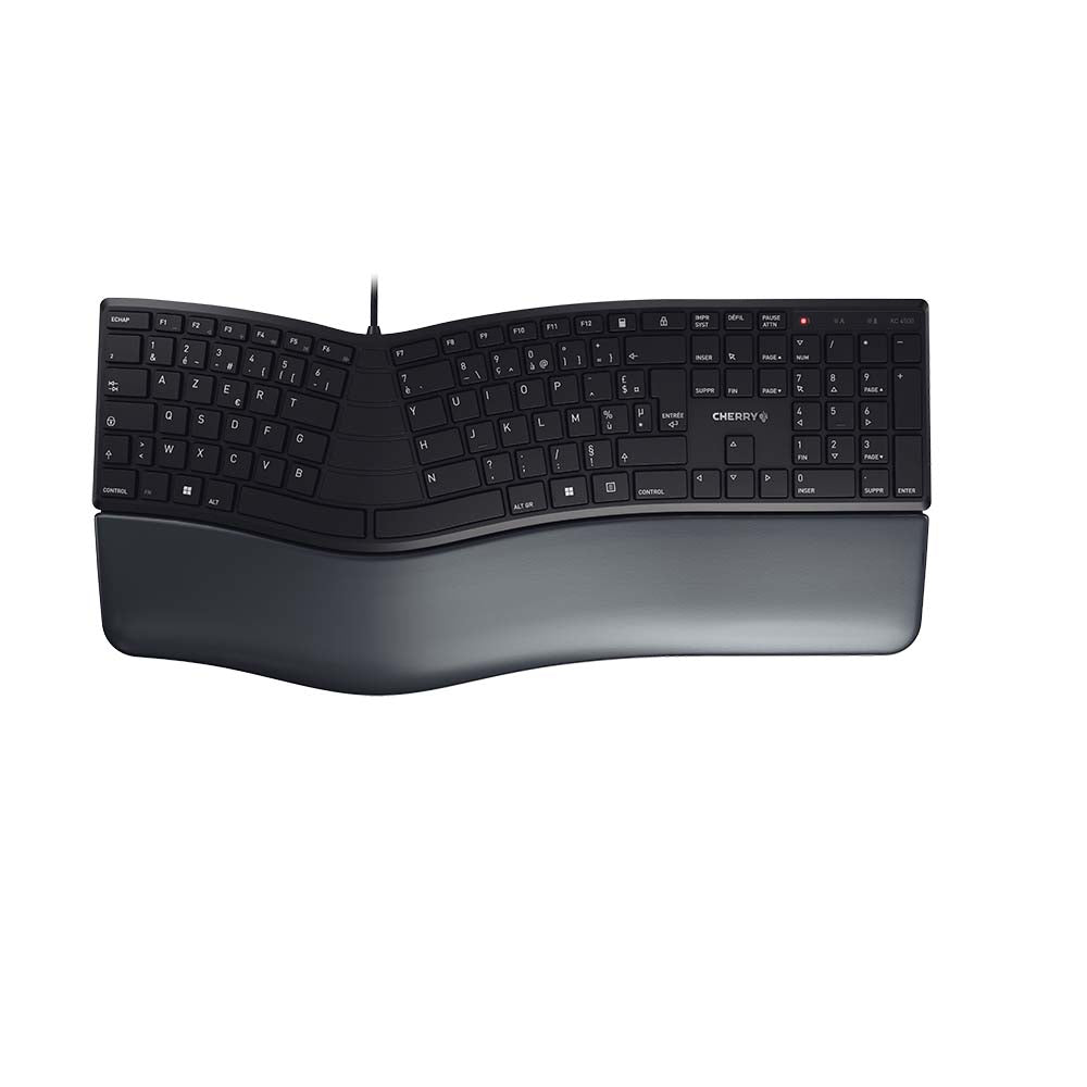 CHERRY Clavier KC 4500 ERGO USB noir