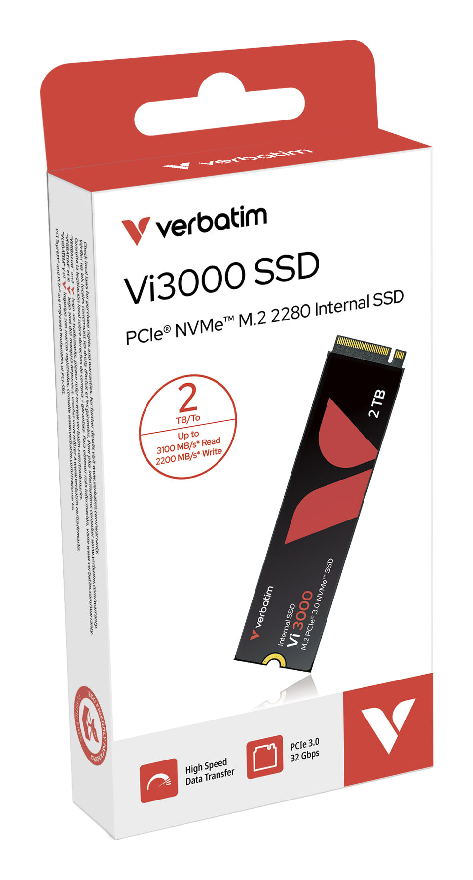 Vi3000 PCIe NVMe M.2 SSD 2TB