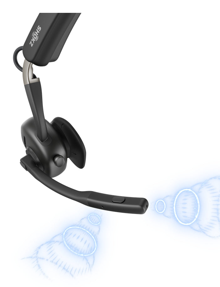 SHOKZ Casque sans-fil conduction osseuse OpenMeet UC USB-A