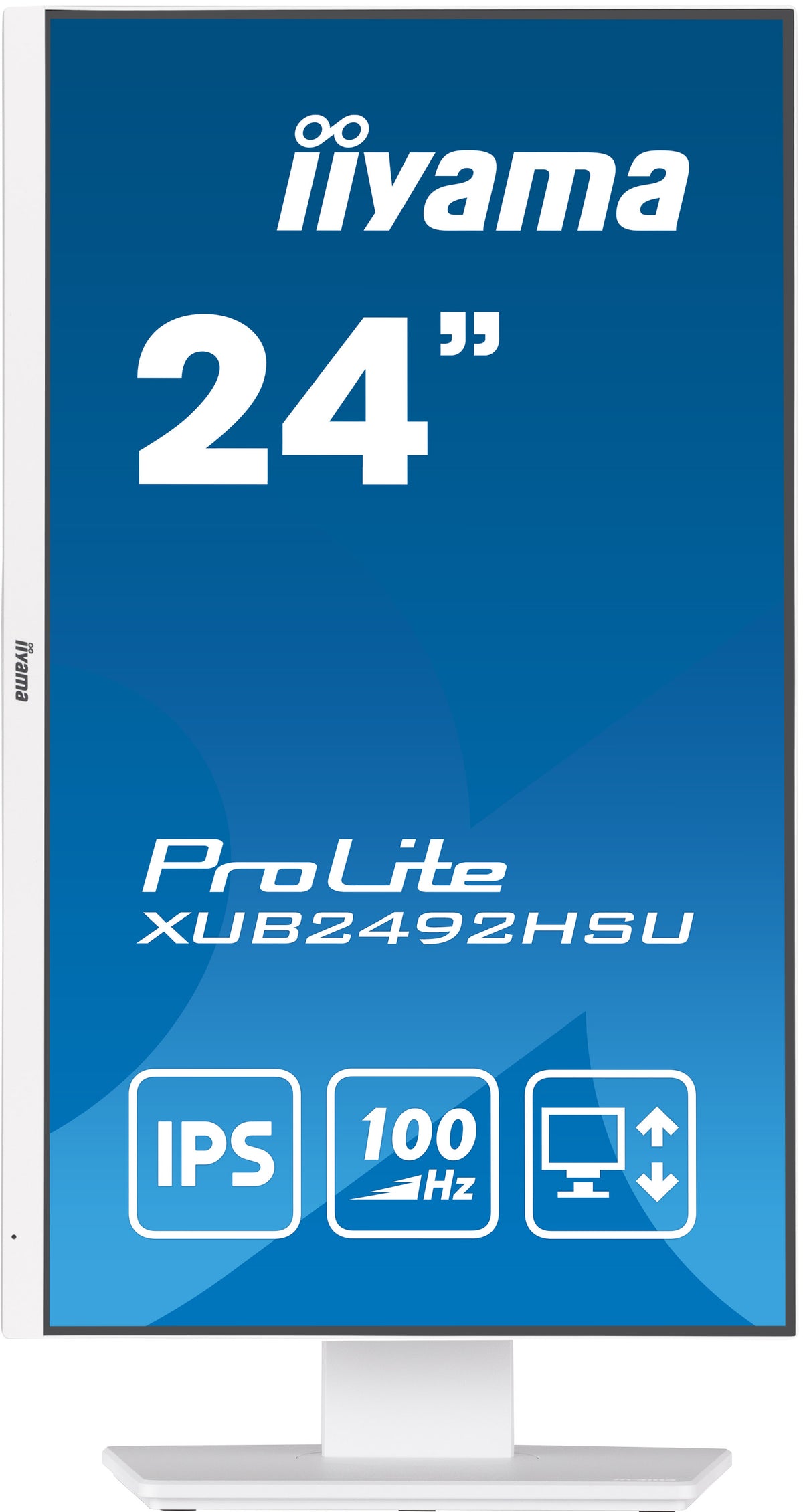 "iiyama XUB2492HSU-W6 écran plat de PC 60,5 cm (23.8"") 1920 x 1080 pixels Full HD LED Blanc"