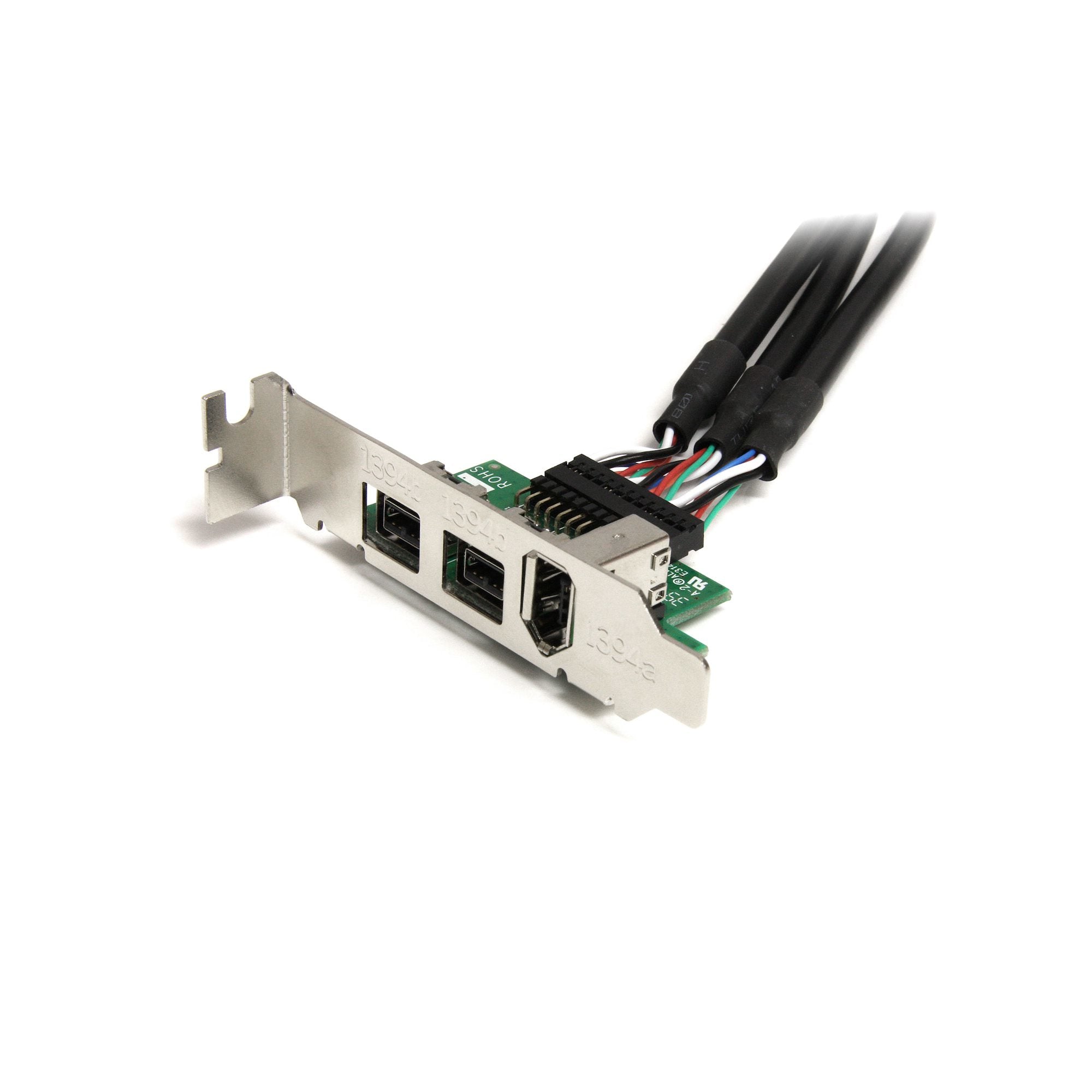 3 Port 2b 1a Mini PCIe FireWire Card